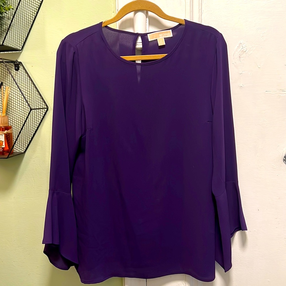 Michael Kors purple shirt Size:M
